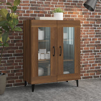 Thumbnail for Sideboard Braun Eichen-Optik 69,5x34x90 cm Holzwerkstoff