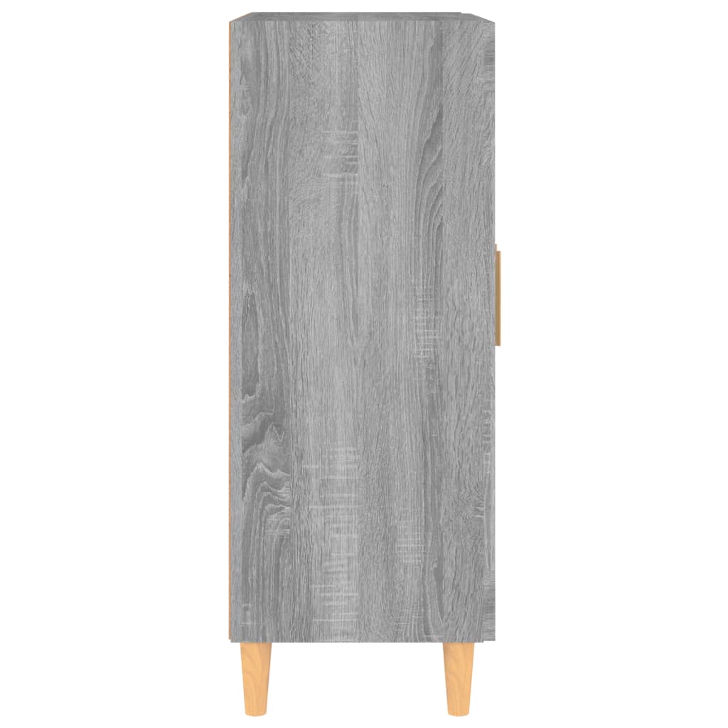 Sideboard Grau Sonoma 69,5x34x90 cm Holzwerkstoff