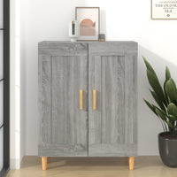 Thumbnail for Sideboard Grau Sonoma 69,5x34x90 cm Holzwerkstoff