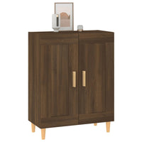 Thumbnail for Sideboard Braun Eichen-Optik 69,5x34x90 cm Holzwerkstoff