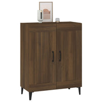 Thumbnail for Sideboard Braun Eichen-Optik 69,5x34x90 cm Holzwerkstoff