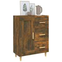 Thumbnail for Sideboard Räuchereiche 69,5x34x90 cm Holzwerkstoff