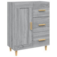 Thumbnail for Sideboard Grau Sonoma 69,5x34x90 cm Holzwerkstoff
