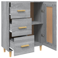 Thumbnail for Sideboard Grau Sonoma 69,5x34x90 cm Holzwerkstoff
