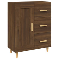 Thumbnail for Sideboard Braun Eichen-Optik 69,5x34x90 cm Holzwerkstoff