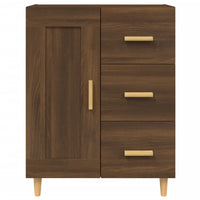 Thumbnail for Sideboard Braun Eichen-Optik 69,5x34x90 cm Holzwerkstoff
