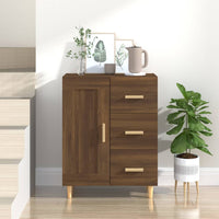 Thumbnail for Sideboard Braun Eichen-Optik 69,5x34x90 cm Holzwerkstoff