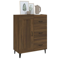 Thumbnail for Sideboard Braun Eichen-Optik 69,5x34x90 cm Holzwerkstoff