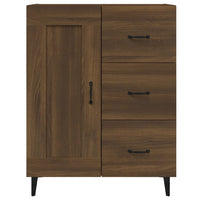 Thumbnail for Sideboard Braun Eichen-Optik 69,5x34x90 cm Holzwerkstoff