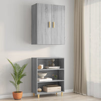 Thumbnail for Hängeschrank Grau Sonoma 69,5x34x90 cm