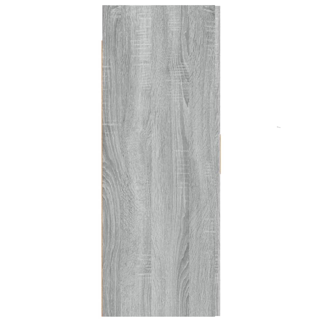 Hängeschrank Grau Sonoma 69,5x34x90 cm