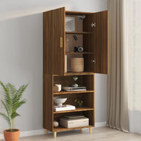 Thumbnail for Hängeschrank Braun Eichen-Optik 69,5x34x90 cm
