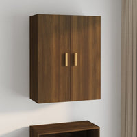 Thumbnail for Hängeschrank Braun Eichen-Optik 69,5x34x90 cm