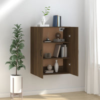 Thumbnail for Hängeschrank Braun Eichen-Optik 69,5x34x90 cm Holzwerkstoff