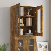 Thumbnail for Hängeschrank Räuchereiche 69,5x34x90 cm