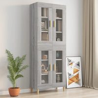 Thumbnail for Hängeschrank Grau Sonoma 69,5x34x90 cm