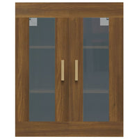 Thumbnail for Hängeschrank Braun Eichen-Optik 69,5x34x90 cm