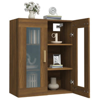 Thumbnail for Hängeschrank Braun Eichen-Optik 69,5x34x90 cm