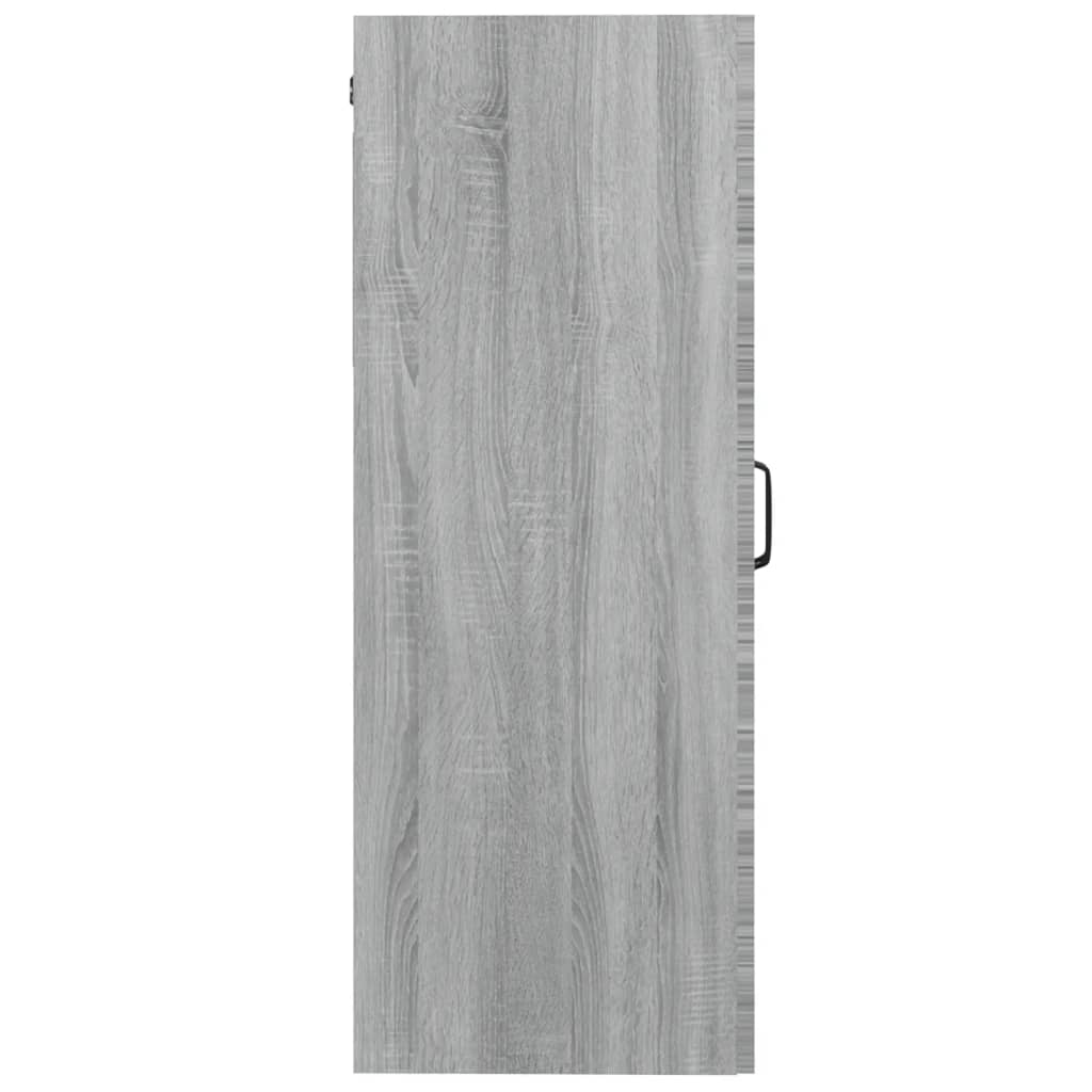 Hängeschrank Grau Sonoma 69,5x34x90 cm