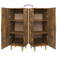 Thumbnail for Sideboard Räuchereiche 34,5x34x90 cm Holzwerkstoff