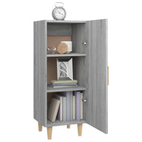 Thumbnail for Sideboard Grau Sonoma 34,5x34x90 cm Holzwerkstoff