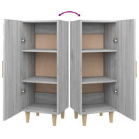 Thumbnail for Sideboard Grau Sonoma 34,5x34x90 cm Holzwerkstoff