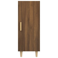 Thumbnail for Sideboard Braun Eichen-Optik 34,5x34x90 cm Holzwerkstoff