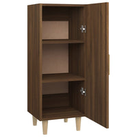 Thumbnail for Sideboard Braun Eichen-Optik 34,5x34x90 cm Holzwerkstoff