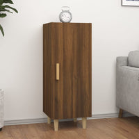 Thumbnail for Sideboard Braun Eichen-Optik 34,5x34x90 cm Holzwerkstoff
