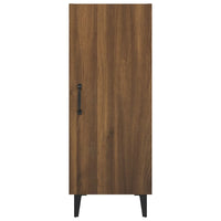 Thumbnail for Sideboard Braun Eichen-Optik 34,5x34x90 cm Holzwerkstoff