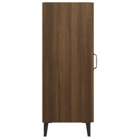 Thumbnail for Sideboard Braun Eichen-Optik 34,5x34x90 cm Holzwerkstoff