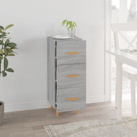 Thumbnail for Sideboard Grau Sonoma 34,5x34x90 cm Holzwerkstoff