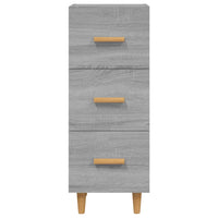 Thumbnail for Sideboard Grau Sonoma 34,5x34x90 cm Holzwerkstoff
