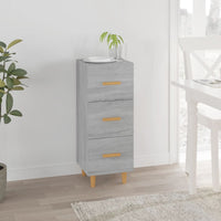 Thumbnail for Sideboard Grau Sonoma 34,5x34x90 cm Holzwerkstoff