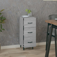 Thumbnail for Sideboard Grau Sonoma 34,5x34x90 cm Holzwerkstoff