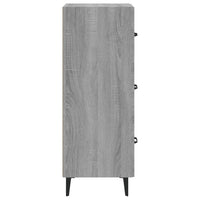 Thumbnail for Sideboard Grau Sonoma 34,5x34x90 cm Holzwerkstoff