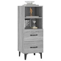 Thumbnail for Sideboard Grau Sonoma 34,5x34x90 cm Holzwerkstoff