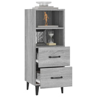 Thumbnail for Sideboard Grau Sonoma 34,5x34x90 cm Holzwerkstoff