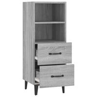 Thumbnail for Sideboard Grau Sonoma 34,5x34x90 cm Holzwerkstoff