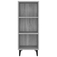 Thumbnail for Sideboard Grau Sonoma 34,5x32,5x90 cm Holzwerkstoff
