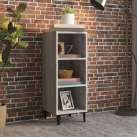 Thumbnail for Sideboard Grau Sonoma 34,5x32,5x90 cm Holzwerkstoff