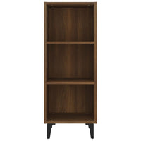 Thumbnail for Sideboard Braun Eichen-Optik 34,5x32,5x90 cm Holzwerkstoff