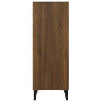Thumbnail for Sideboard Braun Eichen-Optik 34,5x32,5x90 cm Holzwerkstoff