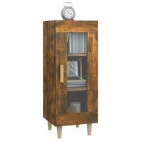 Thumbnail for Sideboard Räuchereiche 34,5x34x90 cm Holzwerkstoff