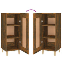 Thumbnail for Sideboard Räuchereiche 34,5x34x90 cm Holzwerkstoff