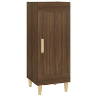 Thumbnail for Sideboard Braun Eichen-Optik 34,5x34x90 cm Holzwerkstoff