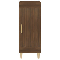 Thumbnail for Sideboard Braun Eichen-Optik 34,5x34x90 cm Holzwerkstoff