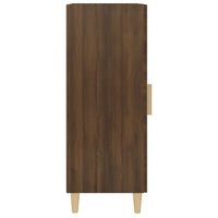 Thumbnail for Sideboard Braun Eichen-Optik 34,5x34x90 cm Holzwerkstoff
