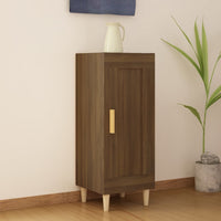 Thumbnail for Sideboard Braun Eichen-Optik 34,5x34x90 cm Holzwerkstoff