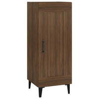 Thumbnail for Sideboard Braun Eichen-Optik 34,5x34x90 cm Holzwerkstoff